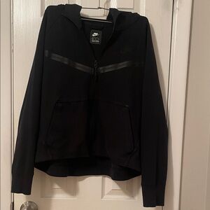 Nike Black Zip Up Sweater
